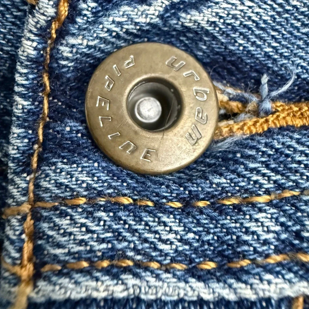 Urban Pipeline Mens Jeans 38x32 Blue Denim Carpenter Style‎ Relaxed Fit